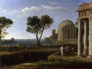 Landscape with Aeneas on Delos (mk17)